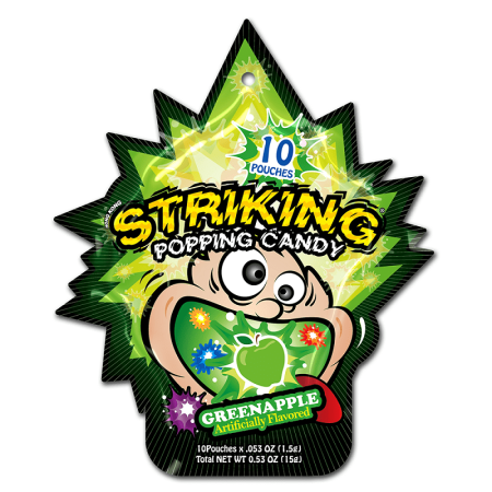 Striking Popping Candy - Greenappel 15GR