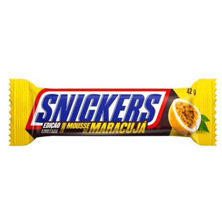 Snickers Mousse Maracuja 42g Made in Brazil