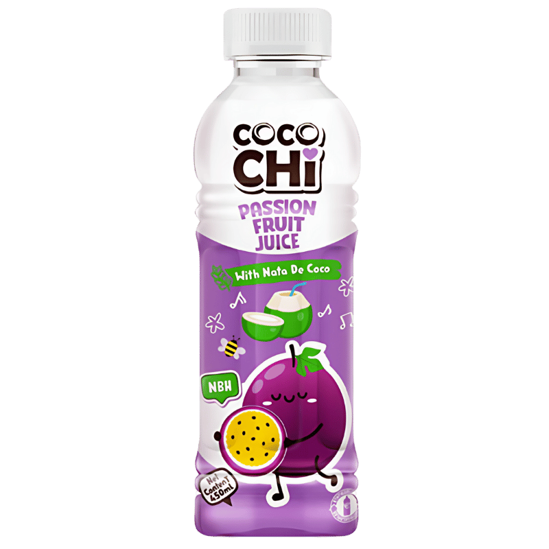 Coco Chi Passion Fruit With Nata de Coco 450ML