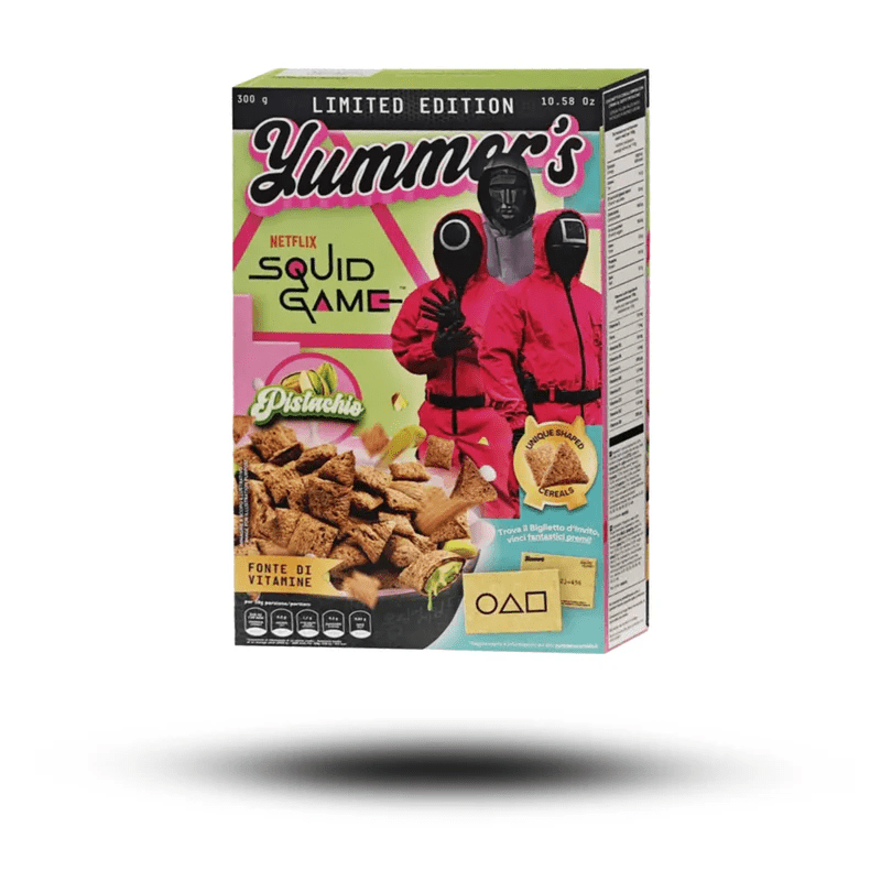 Squid Game Yummers Cereal Pillows With Pistachio 300G