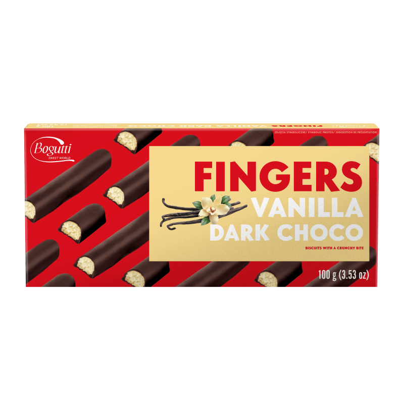 Fingers Salted Vanilla Dark Choco 100gr.