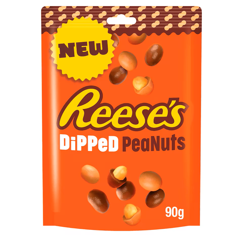 Reese's Peanut Butter and Milk Chocolate Dipped Peanuts 90G