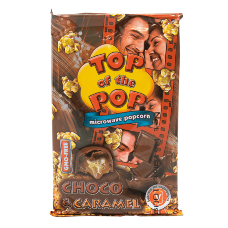 Top Of The Pop Microwave Popcorn Choco & Caramel 100G