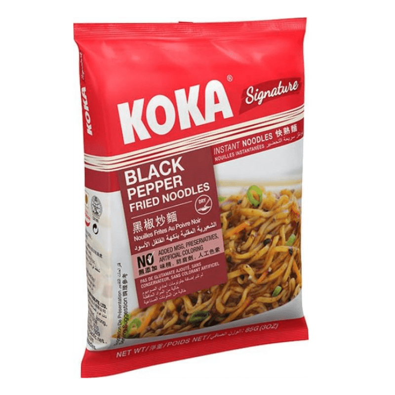 Koka Instant Noodles Black Pepper Flavour 70G