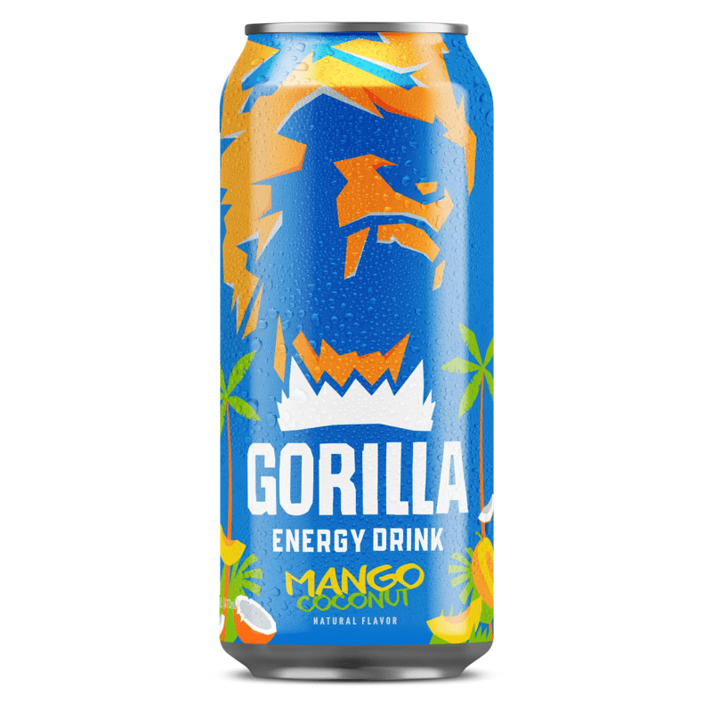 Gorilla Energy Drink Mango Coconut Khabib Edition 450ML