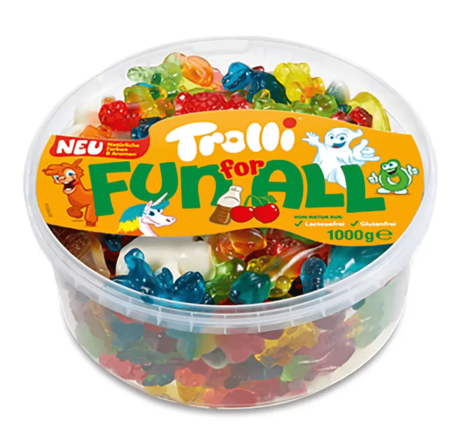 Trolli Funny Gummy Mix 1KG