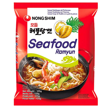 Nongshim Seafood Ramyun Noodles 125G