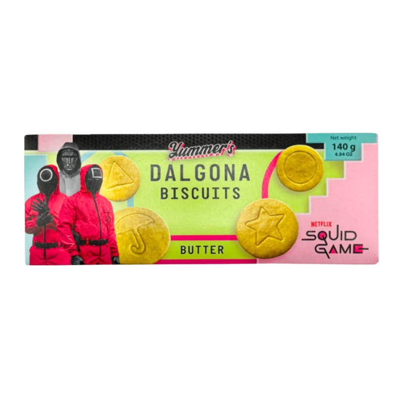 Yummer’s Biscuits Dalgona Squid Game Vanille 140G