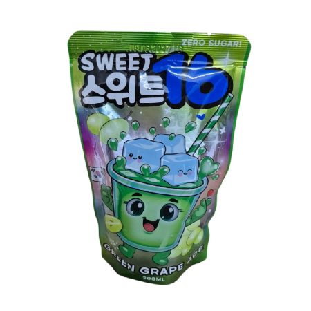 Sweet16 Green Grape Zero Sugar 200ml KOREA