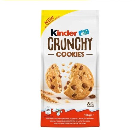 Kinder Crunchy Cookies 136G