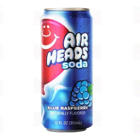 Airheads Blue Raspberry Soda 355ML USA
