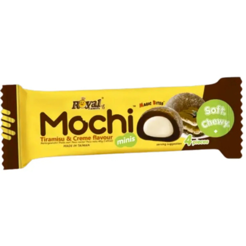 Royal Family Mochi Mini Tiramisu & Creme Snack Pack 40GR