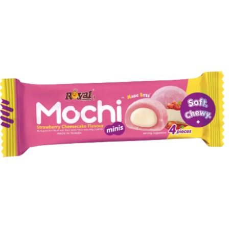 Royal Family Mochi Mini Strawberry Cheese Cake (Snack Pack) 40GR