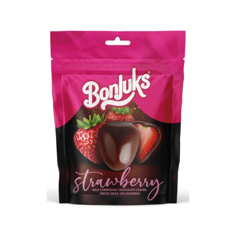 Bonjuks Strawberry Milk Chocolate 80GR